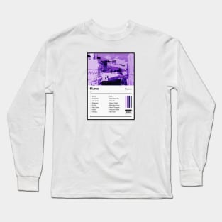 Flume Album Tracklist Long Sleeve T-Shirt